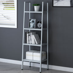 HUBA 4-Tier Shelving Unit Display Stand, Duck Egg